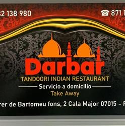 Marivent - Darbar Tandoori Indian Restaurant en Palma de Mallorca (Ponent) - Horario de apertura