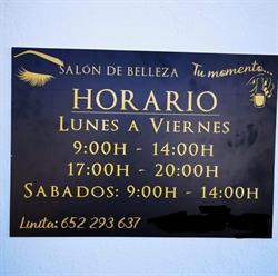 Horario de apertura Tu Momento, Carboneras