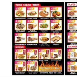 Horario de apertura Turk Kebab y Pollos Asados, Albox