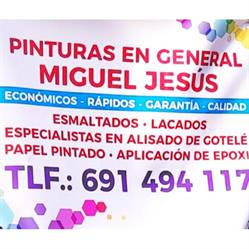 Horario de apertura Pinturas Mari y Miguel Jesús, Jaén