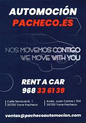Horario de apertura AUTOMOCIÓN PACHECO - Concesionario Vehículos de Ocasión y Alquiler, Torre-Pacheco