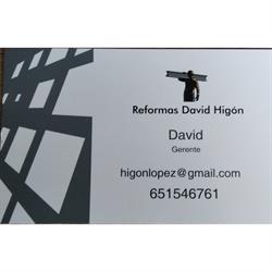 Horario de apertura Reformas David Higon, Albalat Dels Taronchers