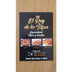Horario de apertura El Rey de la tapa, Sineu
