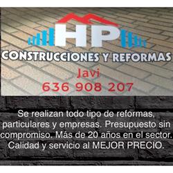Horario de apertura Construcciones y Reformas HP, Totana