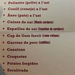 Horario de apertura Rostisseria Martí, Torredembarra