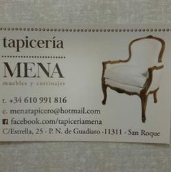 Horario de apertura Tapiceria Mena, Guadiaro