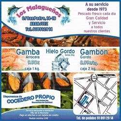 Horario de apertura Pescaderia Los Malagueños, Aranjuez