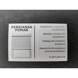 Horario de apertura Persianas Pomar, Sevilla la Nueva