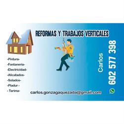 Horario de apertura Reformas y Trabajos Verticales Madrid,