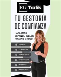 Horario de apertura RG Trafik, S.L.P., El Parador de las Hortichuelas