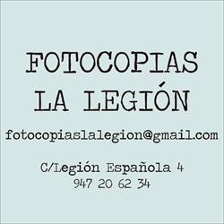Horario de apertura Fotocopias La Legión, Burgos