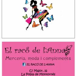 Horario de apertura El Racó de l'Anna, La Pobla de Montornes