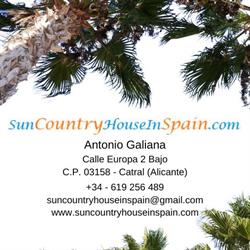 Horario de apertura SUNCOUNTRYHOUSEINSPAIN, Catral
