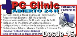 Horario de apertura Pc Clinic, Mérida