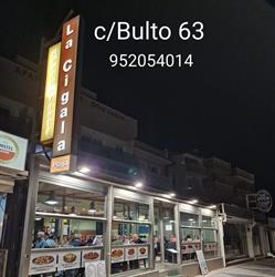 Horario de apertura Restaurante La Cigala Playa, Torremolinos