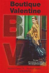 Boutique Valentine en Madrid (Chamberí) - Horario de apertura