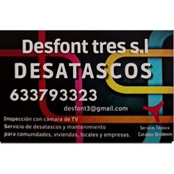 Horario de apertura Desatascos Desfont Tres, Terrassa