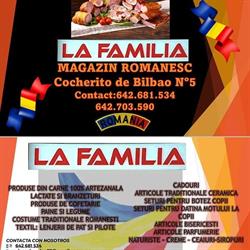 Horario de apertura La Familia Bilbao - Magazin Românesc, 