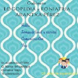 Horario de apertura Gabinete de Logopedia y Foniatría Arantxa Pérez, Colmenar Viejo