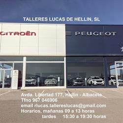 Horario de apertura TALLERES LUCAS DE HELLIN S.L., Hellín