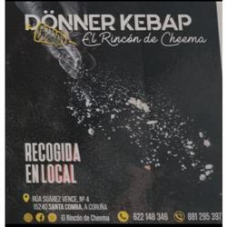 Horario de apertura Doner Kebab El. Rincón De Cheema, Santa Comba