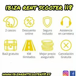 Horario de apertura Ibiza Rent Scooter 118, Sant Jordi de Ses Salines