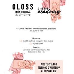 Horario de apertura GLOSS Salón de Belleza by Sara Suárez, Viladecans