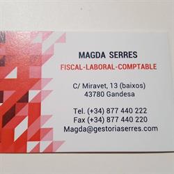 Horario de apertura Gestoria MAGDA Serres, Gandesa