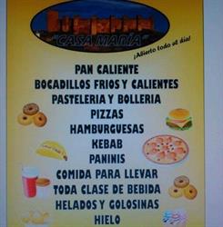 Horario de apertura Panadería " Casa María", Baños de la Encina