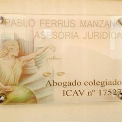 Horario de apertura Pablo Ferrús Abogado y Administración de Fincas, Buñol