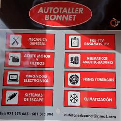 Horario de apertura Autotaller Bonnet, Palma de Mallorca