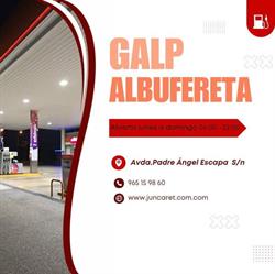 Horario de apertura Galp, Alicante