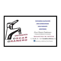 Horario de apertura FontanerÍa Oscar Granero, Campillo de Altobuey