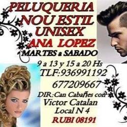 Horario de apertura Peluqueria Nou Estil, Rubí