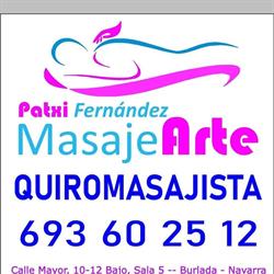 Horario de apertura MasajeArte Patxi Fernández - QUIROMASAJISTA/MASAJISTA DEPORTIVO, Burlada