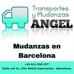 Horario de apertura Mudanzas y Transportes Ángel, Canovelles