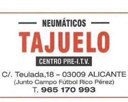 Horario de apertura Neumáticos Tajuelo, Alicante