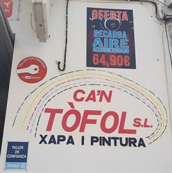 Horario de apertura Can Tòfol Xapa i Pintura, Sa Pobla