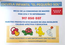 Centro Privado De Educación Infantil El Pequeño Sol en Madrid (Latina) - Horario de apertura