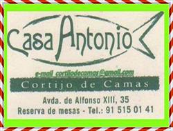 Horario de apertura Casa Antonio Cortijo de Camas, Madrid