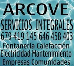 Horario de apertura Arcove Proservi, Arroyomolinos