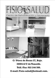 Horario de apertura C.b. Fisio-salud Centro de Rehabilitacion y Fisioterapia, Santa Cruz de Tenerife
