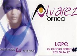 Horario de apertura óptica Alvarez, Lepe