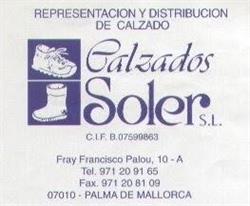 Horario de apertura Calzados Soler, Palma de Mallorca