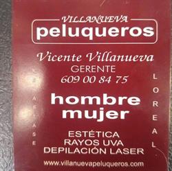 Villanueva Peluqueros en Madrid (Ciudad Lineal) - Horario de apertura