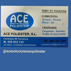 Horario de apertura ACE Soluciones en Poliester, O Porriño