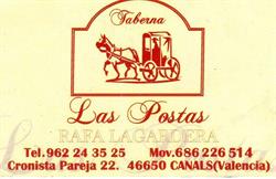 Horario de apertura Bar las Postas, Canals