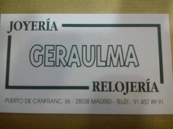 Horario de apertura Geraulma, Madrid