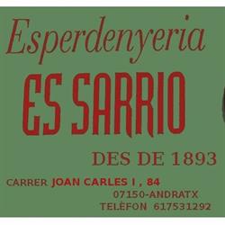 Horario de apertura Esperdenyeria Es Sarrio, Andratx