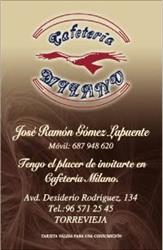 Horario de apertura MILANO, Torrevieja
